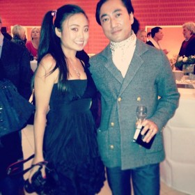 with Tetsuya Yamashita (garçon de cafe de flore).