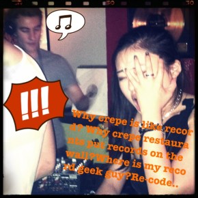 “La Voix de son Maître”nice crepe restaurant at&nbsp;NICE!