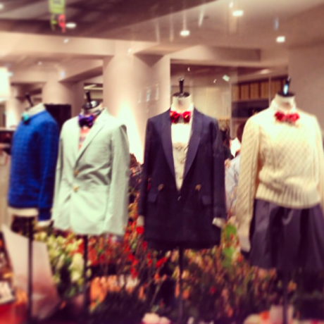 boutique of maison kitsune Omotesando