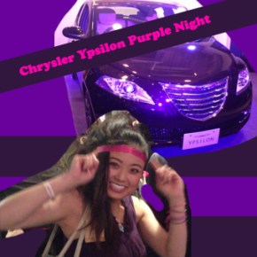 Chrysler Ypsilon Purple Night and me&nbsp;too!