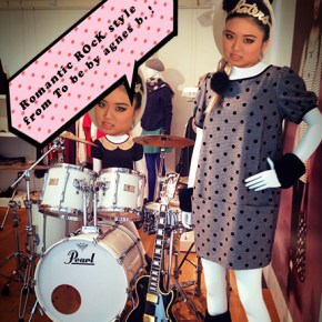 Romantic ROcK style from To be by agnes b.&nbsp;!