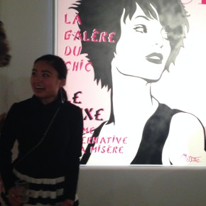 Vernissage of Miss.Tic “Les Une et les&nbsp;Unes