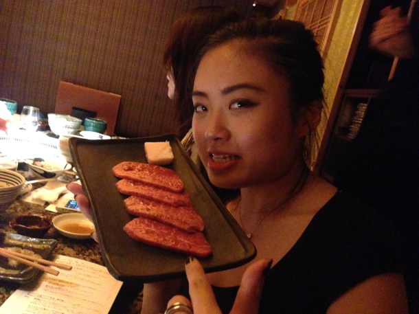 Japanese dream tasting food time at ushigoro-kan yakiniku tokyo