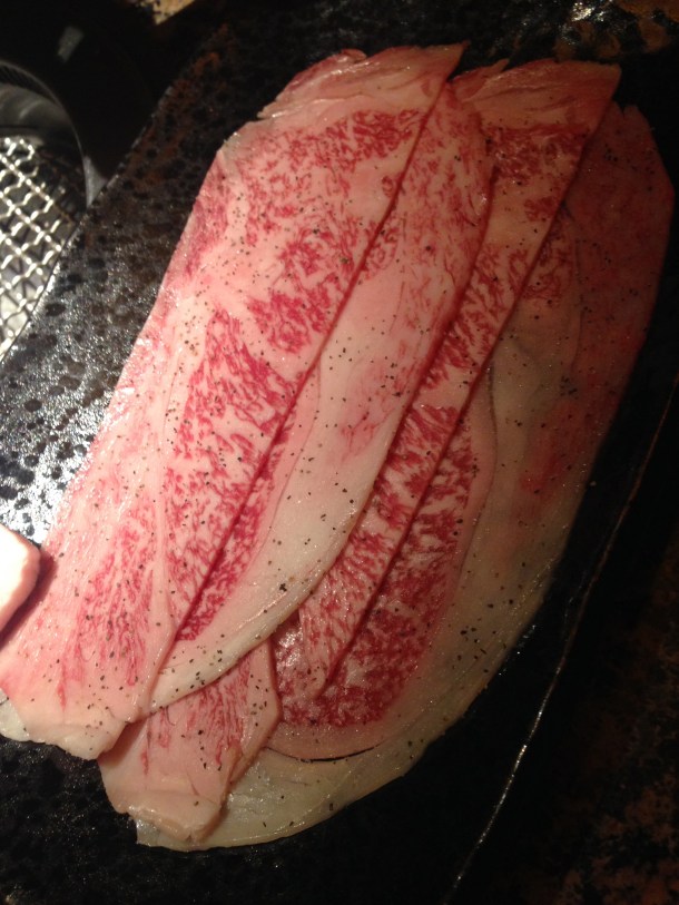 Japanese dream tasting food time at ushigoro-kan yakiniku tokyo