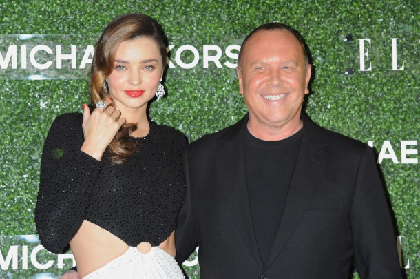 TOKYO, JAPAN - NOVEMBER 13: Miranda Kerr and Michael Kors attend "Michael Kors and Miranda Kerr Celebrate Elle Japon December Cover" party (#MKTOKYO) at the Gallery of Horyuji Treasures of the Tokyo National Museum on November 13, 2013 in Tokyo, Japan. (Photo by Jun Sato/WireImage for Michael Kors) *** Local Caption *** Miranda Kerr; Michael Kors