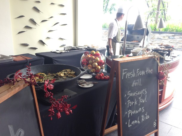 most beautiful brunch in Singapore at Capella