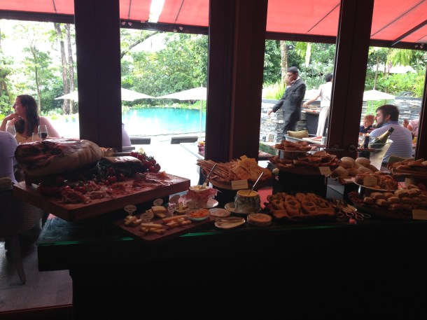 most beautiful brunch in Singapore at Capella