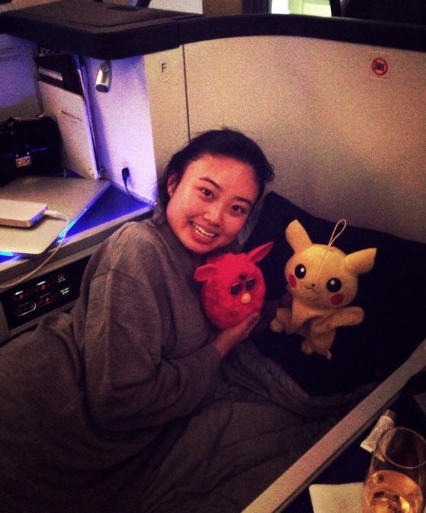 ana 787 business class