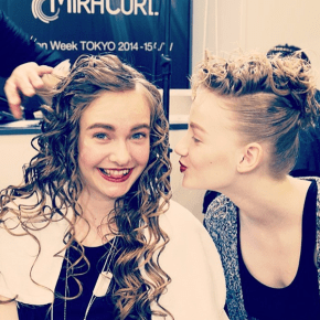 amazing hair style by MiraCurl (back&nbsp;stage)