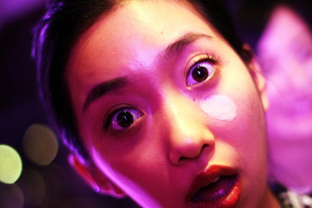 Pink night at YSL Beauty salon10