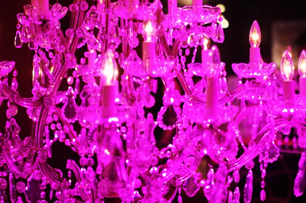 Pink night at YSL Beauty salon11