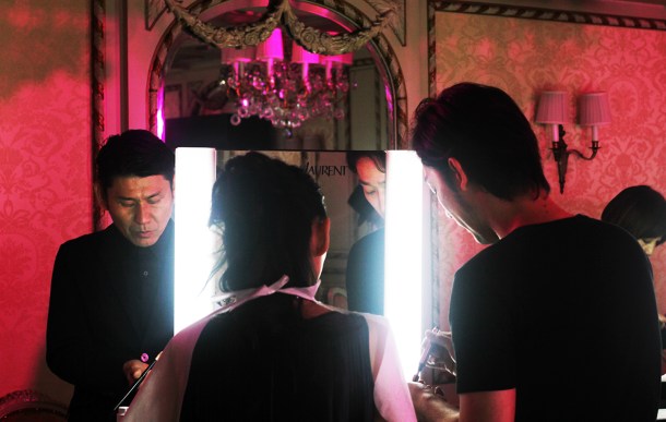 Pink night at YSL Beauty salon18