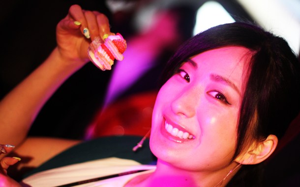 Pink night at YSL Beauty salon2inuiayumi