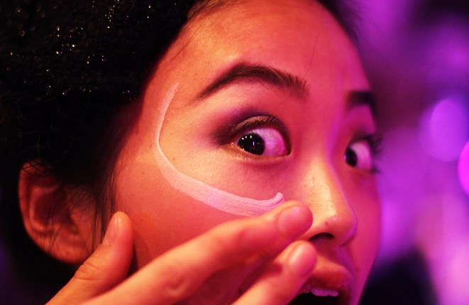 Pink night at YSL Beauty salon4