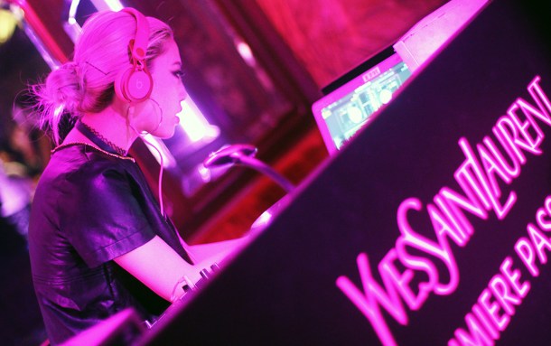 Pink night at YSL Beauty salon7