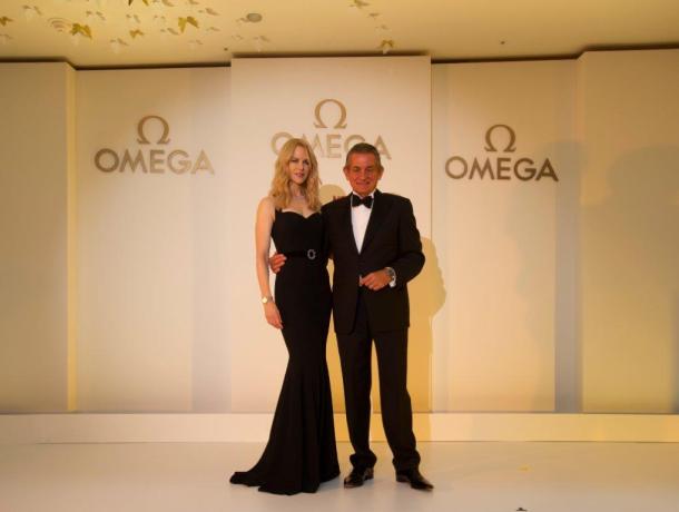Nicole Kidman and OMEGA President