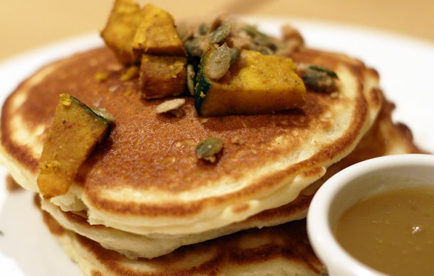 Pancake for Halloween at CLINTON ST.BAKING4