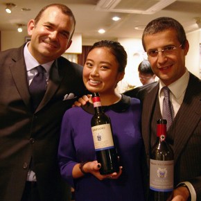 Tasting wine BIBBIANO from&nbsp;Italy