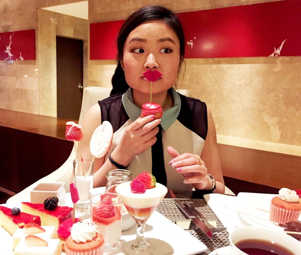 strawberry art buffet hilton tokyo18