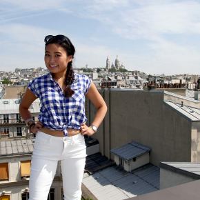 Very Parisienne summer with THE WHITE&nbsp;PANTS